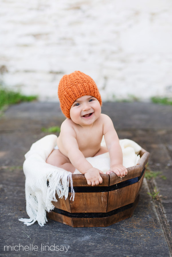 6 month baby and family portrait-2